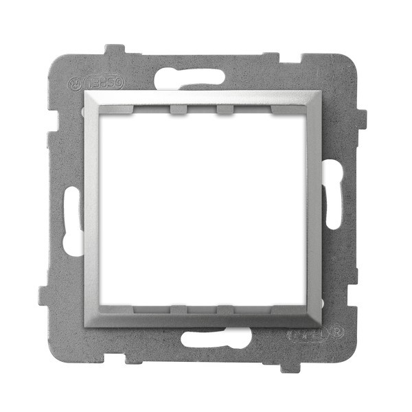 Adapter podtynkowy systemu OSPEL 45 do serii Aria AP45-1U/m/18 Aria OSPEL srebro srebrne srebrny srebrna