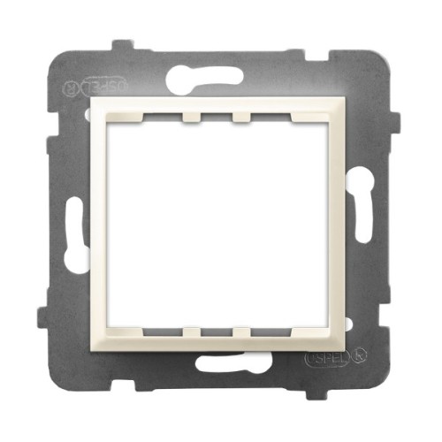 Adapter podtynkowy systemu OSPEL 45 do serii Aria AP45-1U/m/27 Aria OSPEL ecru
