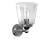 Lampa ścienna Kinkiet Łazienkowy Industrialny Loft BALI chrom 9353 NOWODVORSKI Lighting do łazienki E14 25cm nowoczesna oprawa oświetleniowa Inspiracje pojedynczy jednostronny Premium