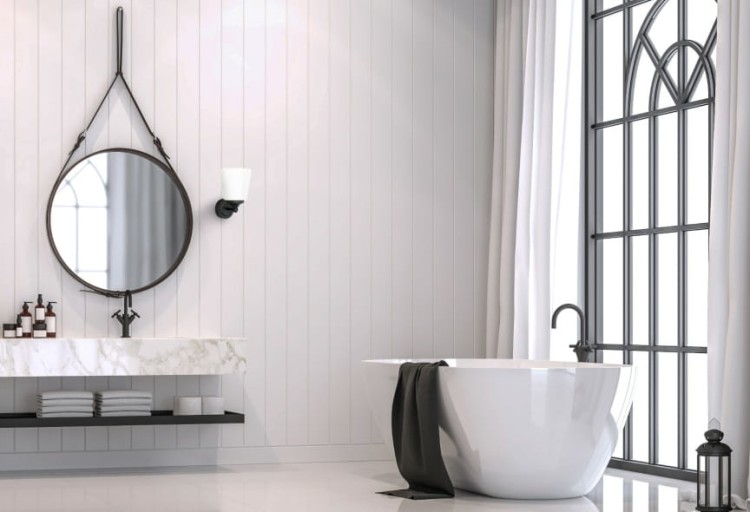 Lampa ścienna Kinkiet Łazienkowy Industrialny Loft BALI stal 8053 NOWODVORSKI Lighting do łazienki E14 25cm nowoczesna oprawa oświetleniowa Inspiracje pojedynczy jednostronny czarny Premium