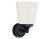 Lampa ścienna Kinkiet Łazienkowy Industrialny Loft BALI stal 8053 NOWODVORSKI Lighting do łazienki E14 25cm nowoczesna oprawa oświetleniowa Inspiracje pojedynczy jednostronny czarny Premium