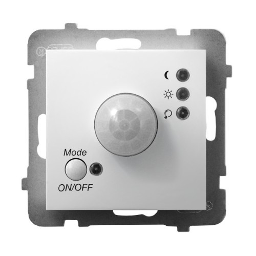 Elektroniczny czujnik ruchu ŁP-16U/m/00 Aria OSPEL biały białe biała