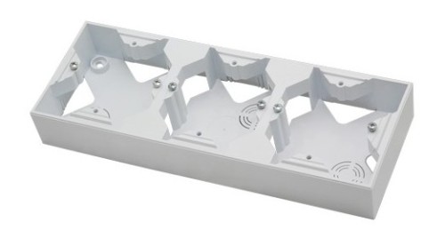 Puszka instalacyjna potrójna PNP-3U/00 Aria OSPEL biały białe biała