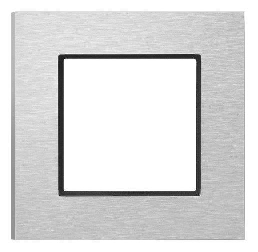 Ramka pojedyncza R-1UAC/62/25 Aria OSPEL szczotkowane aluminium
