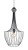 Lampa sufitowa wisząca Industrialna Loft LUKSOR BLACK S 8851 NOWODVORSKI Lighting E27 x1 37cm oświetleniowa żyrandol nowoczesna metal do Kuchni Jadalni nad stół blat wyspę czarny zwis Inspiracje Premium