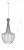 Lampa sufitowa wisząca Industrialna Loft LUKSOR GOLD S 8853 NOWODVORSKI Lighting E27 x1 37cm oświetleniowa żyrandol nowoczesna metal do Kuchni Jadalni nad stół blat wyspę złoty mosiądz zwis Inspiracje Premium