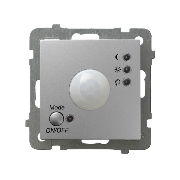 Elektroniczny czujnik ruchu ŁP-16G/m/18 As OSPEL srebro srebrne srebrny srebrna
