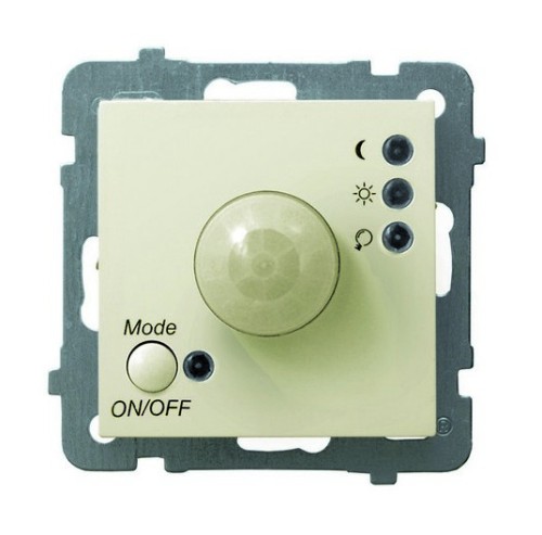 Elektroniczny czujnik ruchu ŁP-16G/m/27 As OSPEL ecru
