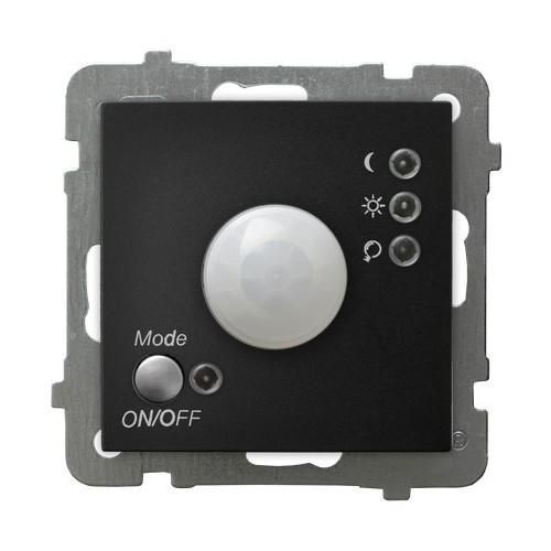 Elektroniczny czujnik ruchu ŁP-16G/m/33 As OSPEL czarny metalik czarne czarna