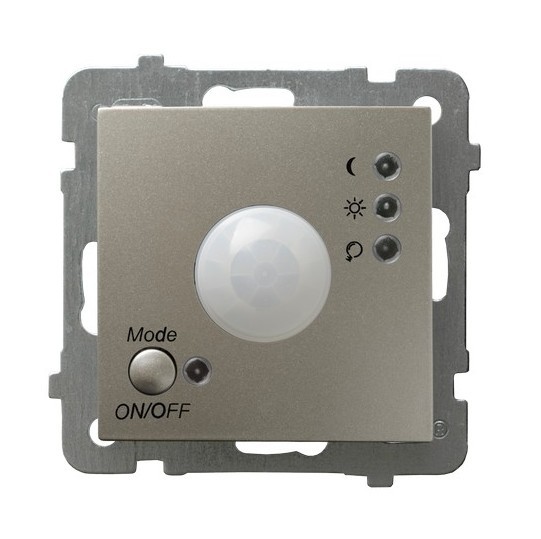 Elektroniczny czujnik ruchu ŁP-16G/m/45 As OSPEL satyna light
