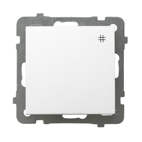 Łącznik krzyżowy ŁP-4G/m/00 As OSPEL biały białe biała