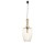 Lampa sufitowa wisząca Industrialna Loft LUKSOR GOLD L 8850 NOWODVORSKI Lighting E27 x1 32cm oświetleniowa żyrandol nowoczesna metal do Kuchni Jadalni nad stół blat wyspę złoty mosiądz zwis Inspiracje Premium