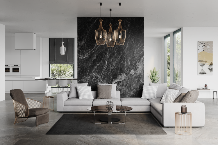 Lampa sufitowa wisząca Industrialna Loft LUKSOR GOLD L 8850 NOWODVORSKI Lighting E27 x1 32cm oświetleniowa żyrandol nowoczesna metal do Kuchni Jadalni nad stół blat wyspę złoty mosiądz zwis Inspiracje Premium