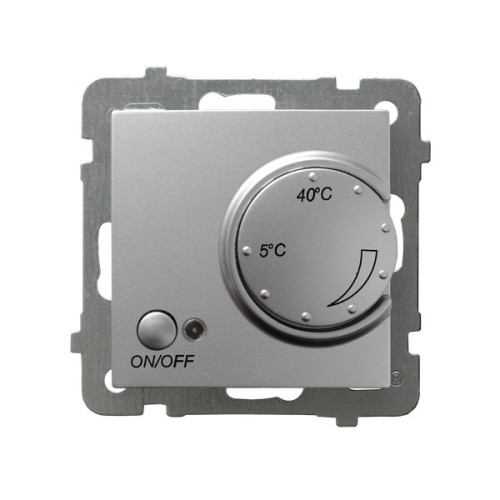Regulator temperatury z czujnikiem napowietrznym RTP-1GN/m/18 As OSPEL srebro srebrne srebrny srebrna