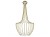 Klosz do lampy sufitowej wiszącej Industrialna Loft CAMELEON LUKSOR GOLD S 8596 NOWODVORSKI Lighting E27 x1 37cm oświetleniowa żyrandol nowoczesna metal do Kuchni Jadalni nad stół blat wyspę złoty mosiądz zwis Inspiracje Premium
