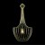 Klosz do lampy sufitowej wiszącej Industrialna Loft CAMELEON LUKSOR GOLD S 8596 NOWODVORSKI Lighting E27 x1 37cm oświetleniowa żyrandol nowoczesna metal do Kuchni Jadalni nad stół blat wyspę złoty mosiądz zwis Inspiracje Premium