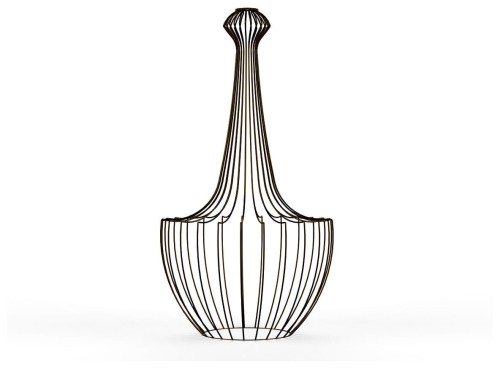 Klosz do lampy sufitowej wiszącej Industrialna Loft CAMELEON LUKSOR BLACK S 8597 NOWODVORSKI Lighting E27 x1 37cm oświetleniowa żyrandol nowoczesna metal do Kuchni Jadalni nad stół blat wyspę czarny zwis Inspiracje Premium