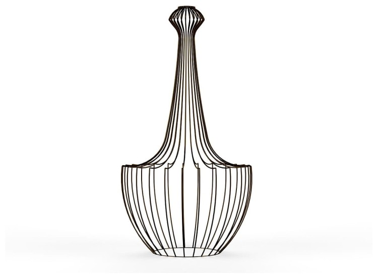 Klosz do lampy sufitowej wiszącej Industrialna Loft CAMELEON LUKSOR BLACK S 8597 NOWODVORSKI Lighting E27 x1 37cm oświetleniowa żyrandol nowoczesna metal do Kuchni Jadalni nad stół blat wyspę czarny zwis Inspiracje Premium
