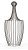 Klosz do lampy sufitowej wiszącej Industrialna Loft CAMELEON LUKSOR BLACK L 8593 NOWODVORSKI Lighting E27 x1 32cm oświetleniowa żyrandol nowoczesna metal do Kuchni Jadalni nad stół blat wyspę czarny zwis Inspiracje Premium