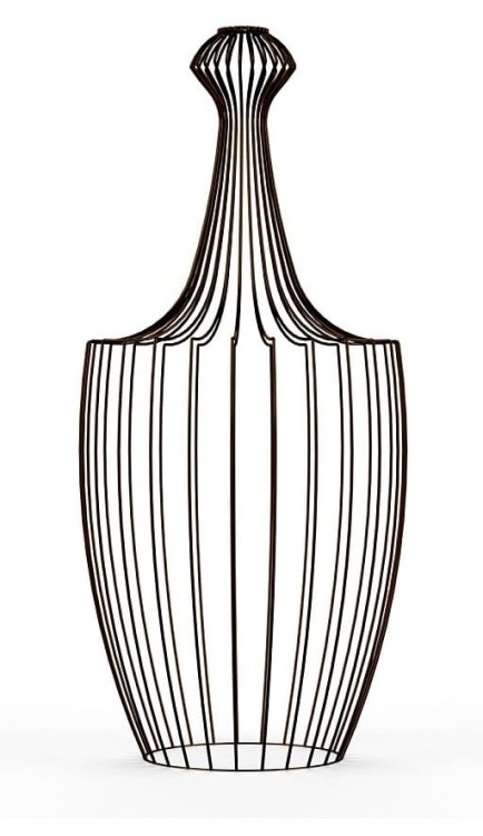 Klosz do lampy sufitowej wiszącej Industrialna Loft CAMELEON LUKSOR BLACK L 8593 NOWODVORSKI Lighting E27 x1 32cm oświetleniowa żyrandol nowoczesna metal do Kuchni Jadalni nad stół blat wyspę czarny zwis Inspiracje Premium
