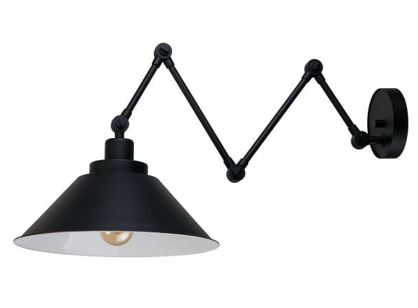 Lampa sufitowa ścienna Wisząca lub Kinkiet Industrialna Loft PANTOGRAPH 9126 NOWODVORSKI Lighting E27 x1 z regulacją wysokości 55-110cm oświetleniowa żyrandol nowoczesna metal do Kuchni Jadalni nad stół blat wyspę metalowa czarna zwis Inspiracje Premium