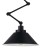 Lampa sufitowa ścienna Wisząca lub Kinkiet Industrialna Loft PANTOGRAPH 9126 NOWODVORSKI Lighting E27 x1 z regulacją wysokości 55-110cm oświetleniowa żyrandol nowoczesna metal do Kuchni Jadalni nad stół blat wyspę metalowa czarna zwis Inspiracje Premium