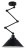 Lampa sufitowa ścienna Wisząca lub Kinkiet Industrialna Loft PANTOGRAPH 9126 NOWODVORSKI Lighting E27 x1 z regulacją wysokości 55-110cm oświetleniowa żyrandol nowoczesna metal do Kuchni Jadalni nad stół blat wyspę metalowa czarna zwis Inspiracje Premium