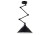 Lampa sufitowa ścienna Wisząca lub Kinkiet Industrialna Loft PANTOGRAPH 9126 NOWODVORSKI Lighting E27 x1 z regulacją wysokości 55-110cm oświetleniowa żyrandol nowoczesna metal do Kuchni Jadalni nad stół blat wyspę metalowa czarna zwis Inspiracje Premium