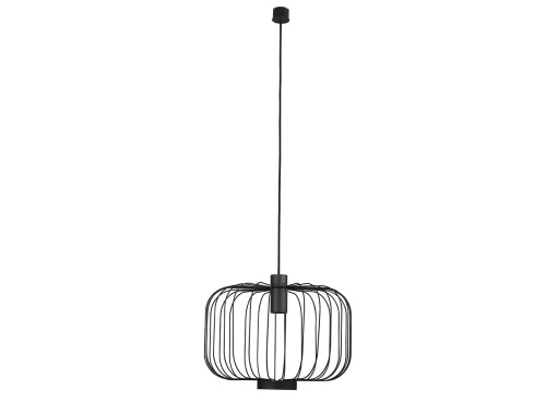 Lampa sufitowa wisząca Industrialna Loft ALLAN I 6941 NOWODVORSKI Lighting GU10 x1 48cm oświetleniowa żyrandol nowoczesna metal do Kuchni Jadalni nad stół blat wyspę czarny zwis Inspiracje Premium