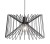 Lampa sufitowa wisząca Industrialna Loft NESS I 6768 NOWODVORSKI Lighting E27 x1 45cm oświetleniowa żyrandol nowoczesna metal do Kuchni Jadalni nad stół blat wyspę czarny zwis Inspiracje Premium