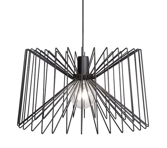Lampa sufitowa wisząca Industrialna Loft NESS I 6768 NOWODVORSKI Lighting E27 x1 45cm oświetleniowa żyrandol nowoczesna metal do Kuchni Jadalni nad stół blat wyspę czarny zwis Inspiracje Premium