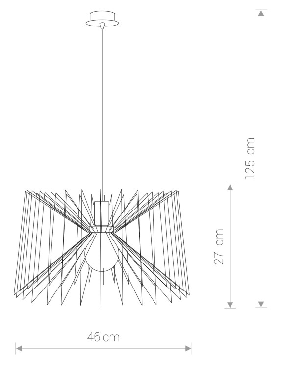 Lampa sufitowa wisząca Industrialna Loft NESS I 6767 NOWODVORSKI Lighting E27 x1 45cm oświetleniowa żyrandol nowoczesna metal do Kuchni Jadalni nad stół blat wyspę biała zwis Inspiracje Premium