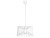 Lampa sufitowa wisząca Industrialna Loft NESS I 6767 NOWODVORSKI Lighting E27 x1 45cm oświetleniowa żyrandol nowoczesna metal do Kuchni Jadalni nad stół blat wyspę biała zwis Inspiracje Premium