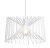 Lampa sufitowa wisząca Industrialna Loft NESS I 6767 NOWODVORSKI Lighting E27 x1 45cm oświetleniowa żyrandol nowoczesna metal do Kuchni Jadalni nad stół blat wyspę biała zwis Inspiracje Premium