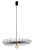 Lampa sufitowa wisząca Industrialna Loft UMBRELLA 8874 NOWODVORSKI Lighting E27 x1 78cm oświetleniowa żyrandol nowoczesna metal do Kuchni Jadalni nad stół blat wyspę złoty mosiądz zwis Inspiracje Premium