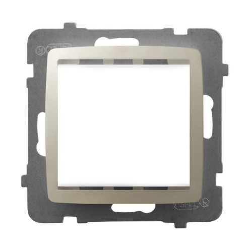 Adapter podtynkowy systemu OSPEL 45 do serii Karo AP45-1S/m/42 Karo OSPEL ecru perłowy