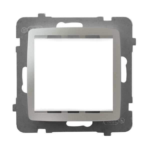 Adapter podtynkowy systemu OSPEL 45 do serii Karo AP45-1S/m/43 Karo OSPEL srebrny perłowy