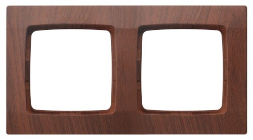 Ramka podwójna R-2S/57 Karo OSPEL wenge