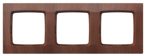 Ramka potrójna R-3S/57 Karo OSPEL wenge