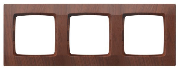 Ramka potrójna R-3S/57 Karo OSPEL wenge