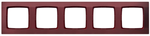 Ramka pięciokrotna R-5S/58 Karo OSPEL burgund