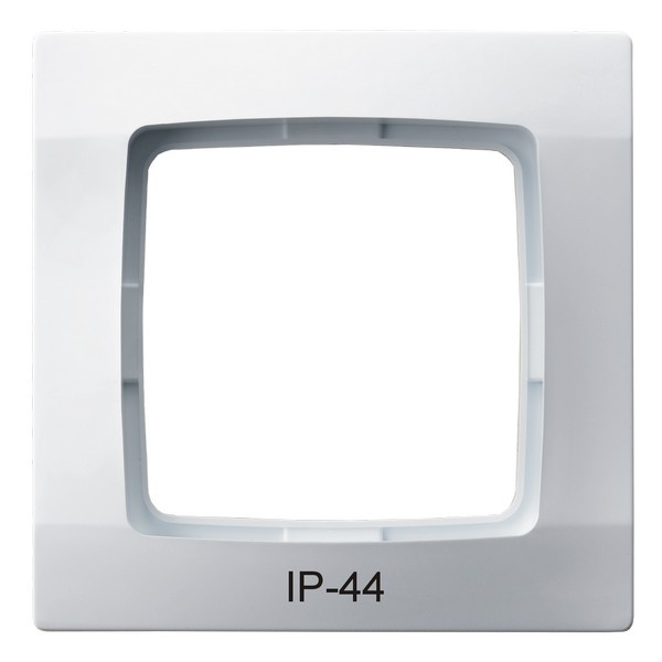 Ramka pojedyncza do łączników IP-44 RH-1S/00 Karo OSPEL biały białe biała