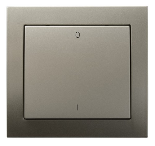 Łącznik dwubiegunowy ŁP-11W/45 Kier OSPEL satyna light