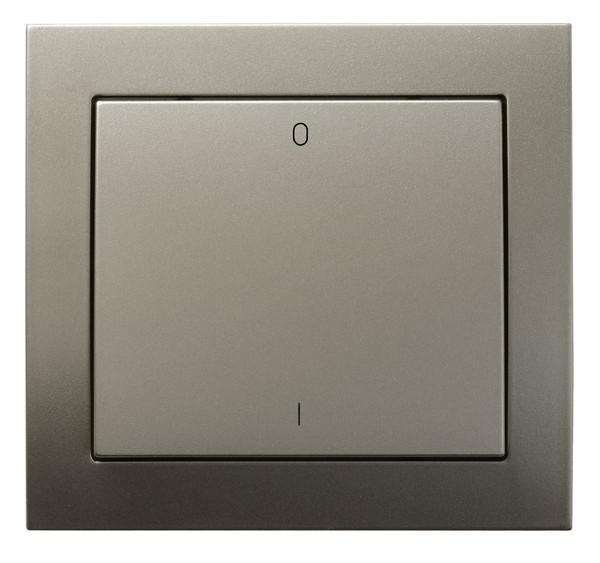 Łącznik dwubiegunowy ŁP-11W/45 Kier OSPEL satyna light
