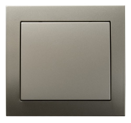 Łącznik jednobiegunowy ŁP-1W/45 Kier OSPEL satyna light