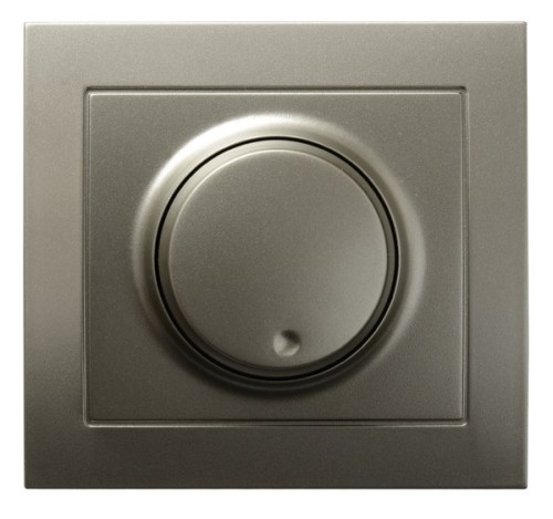 Ściemniacz uniwersalny do obciążenia żarowego, halogenowego oraz LED ŁP-8WL2/45 Kier OSPEL satyna light