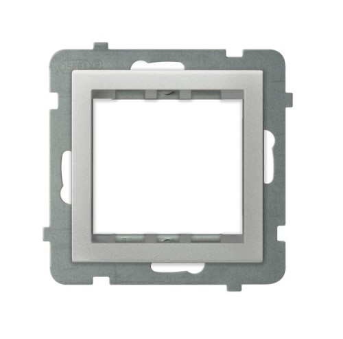 Adapter podtynkowy systemu OSPEL 45 do serii Sonata AP45-1R/m/38 Sonata OSPEL srebro mat