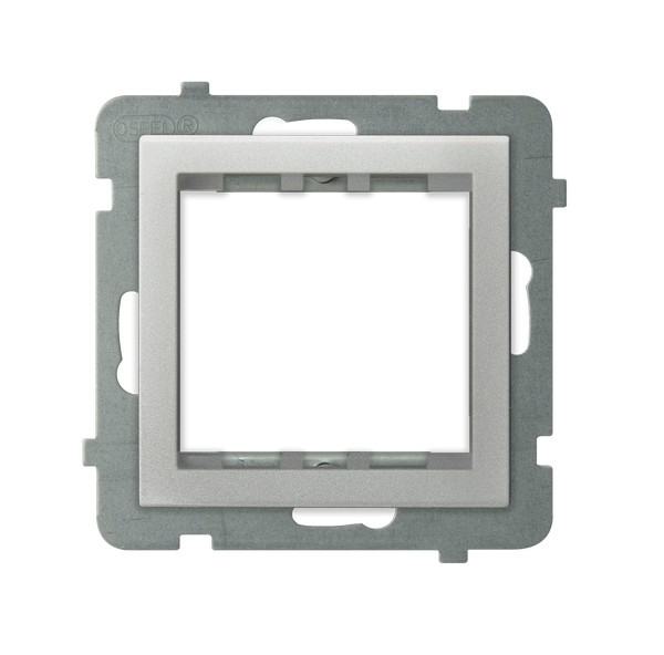 Adapter podtynkowy systemu OSPEL 45 do serii Sonata AP45-1R/m/38 Sonata OSPEL srebro mat