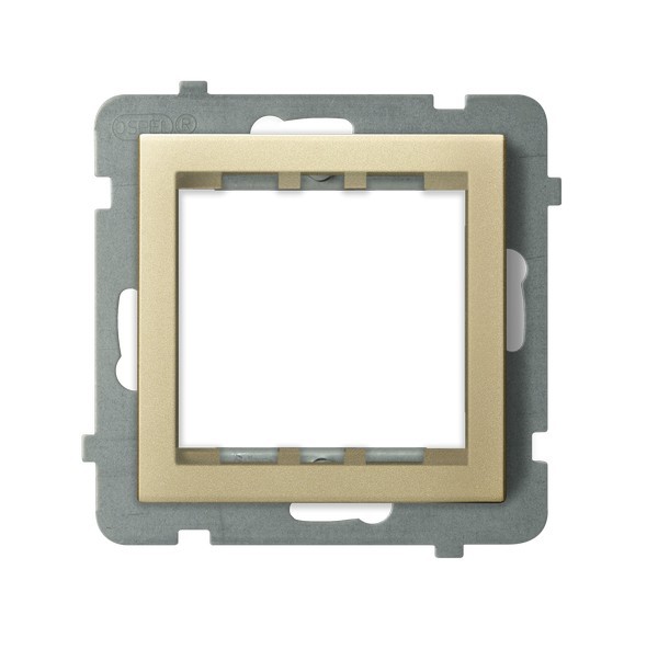 Adapter podtynkowy systemu OSPEL 45 do serii Sonata AP45-1R/m/39 Sonata OSPEL szampański złoty