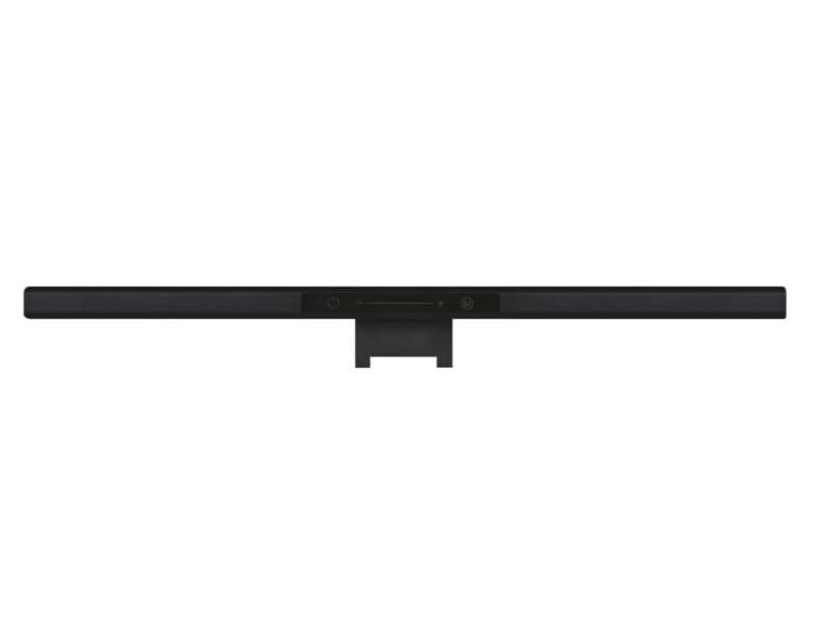Lampa biurkowa zasilana z USB do monitora biurka i klawiatury Ściemnialna AVA Z7617 Emos LED lampka regulowana 3000K 4000K 5000K laptopa mocowana na monitorze Czarna